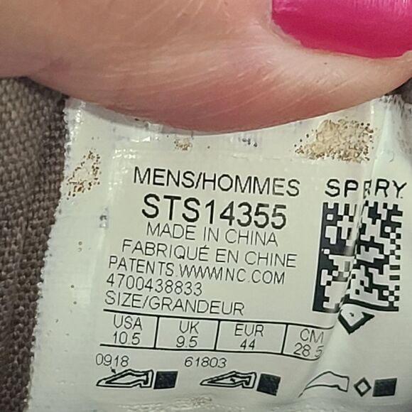 Sperry Sneakers Gray 10.5  - Picture 2 of 8